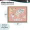 Stupell Industries Kid's Map Of World Pink Floating Frame, design by Carla Daly